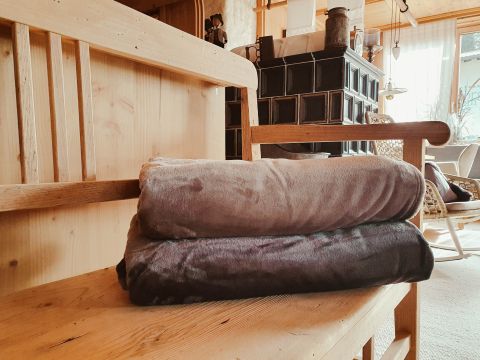 Kuscheldecke / taupe 1